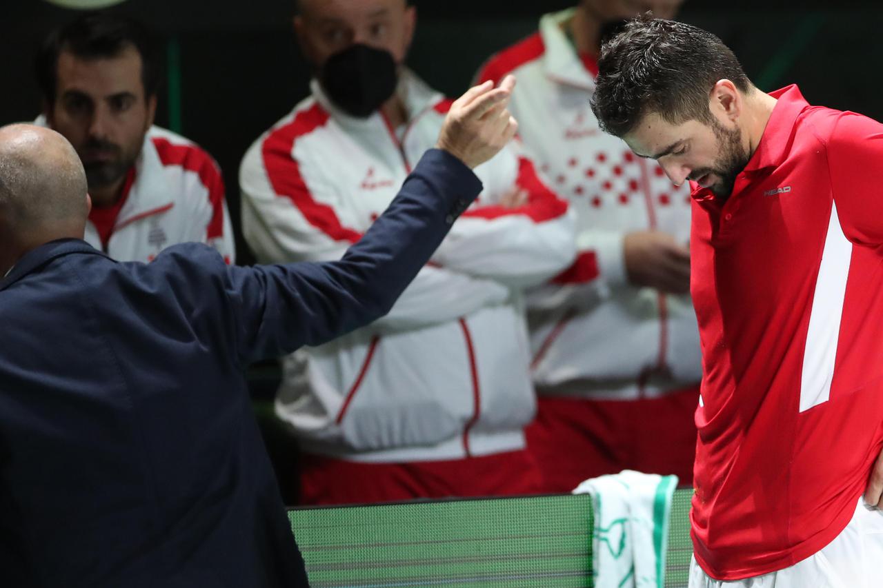 Tuga na licu Marina Čilića nakon izgubljenog finala Davis cupa  