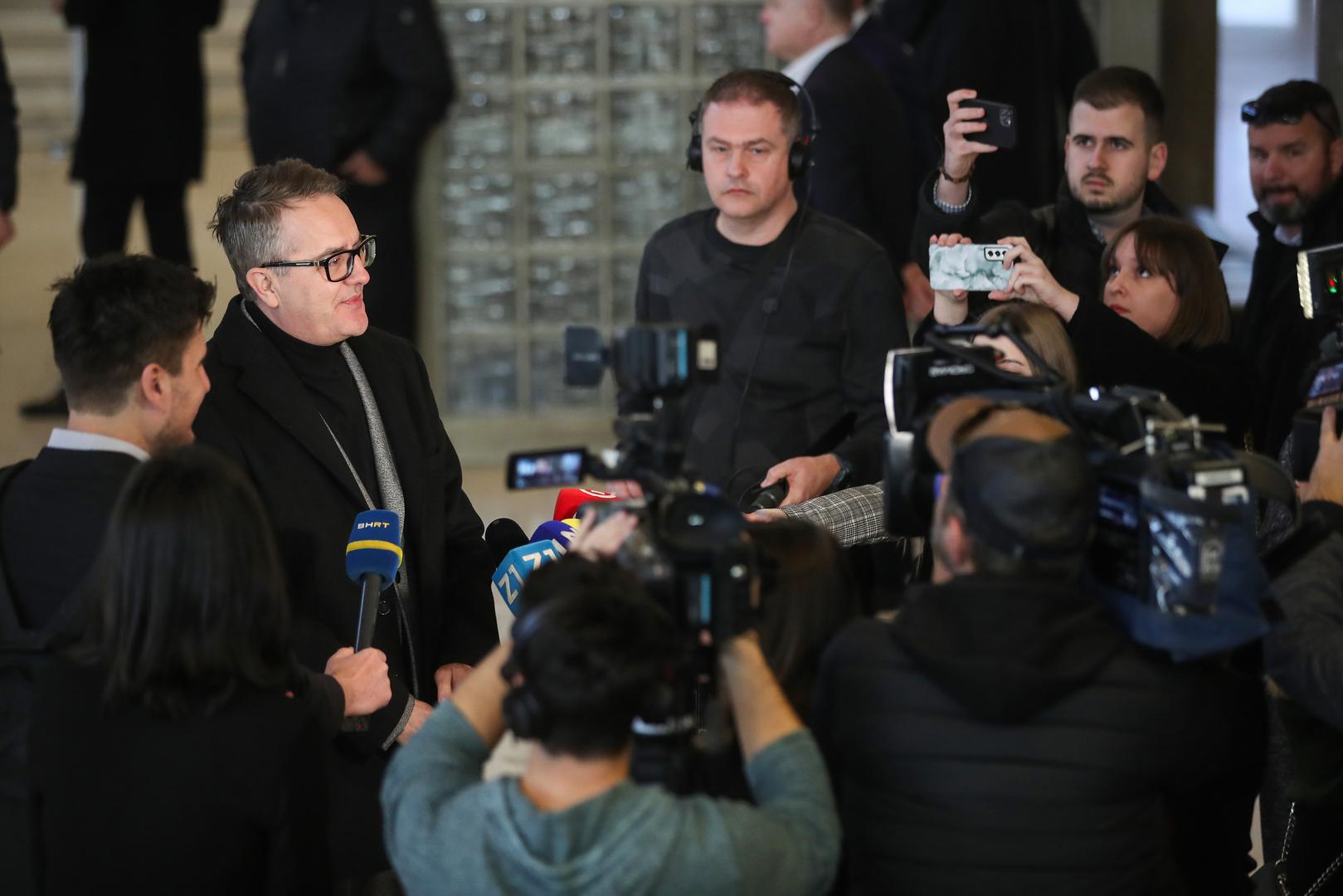 15.02.2023., Zagreb - U KD Vatroslav Lisinski odrzana je komemoracija za Miroslava Ciru Blazevica. Tarik Filipovic Photo: Slavko Midzor/PIXSELL