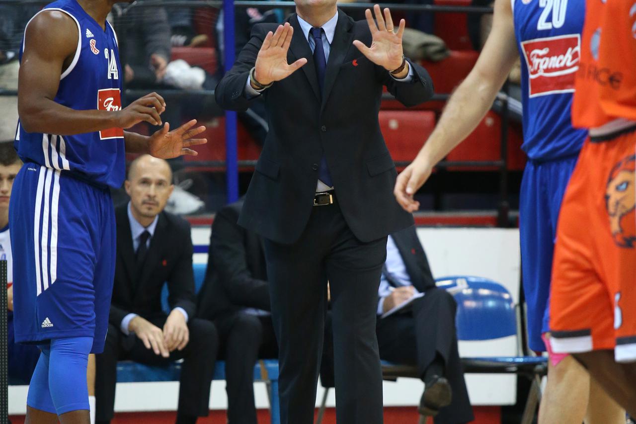 16.10.2013.,  Zagreb, KC Drazen Petrovic -  Kosarkaska utakmica 1. kola Eurocupa  KK Cibona - Le Mans Sarthe. Photo: Igor Kralj/PIXSELL