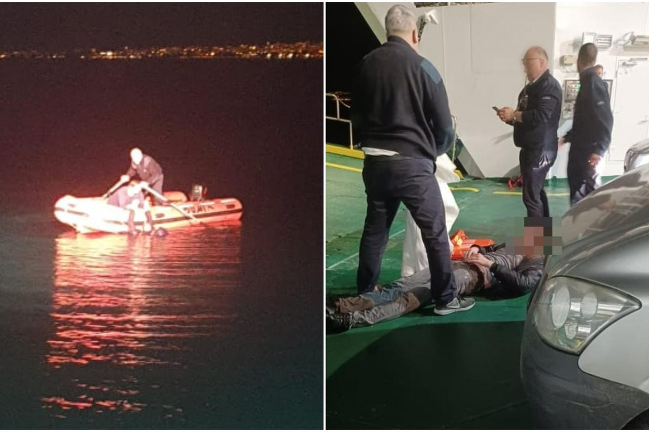 Skočio s trajekta u more