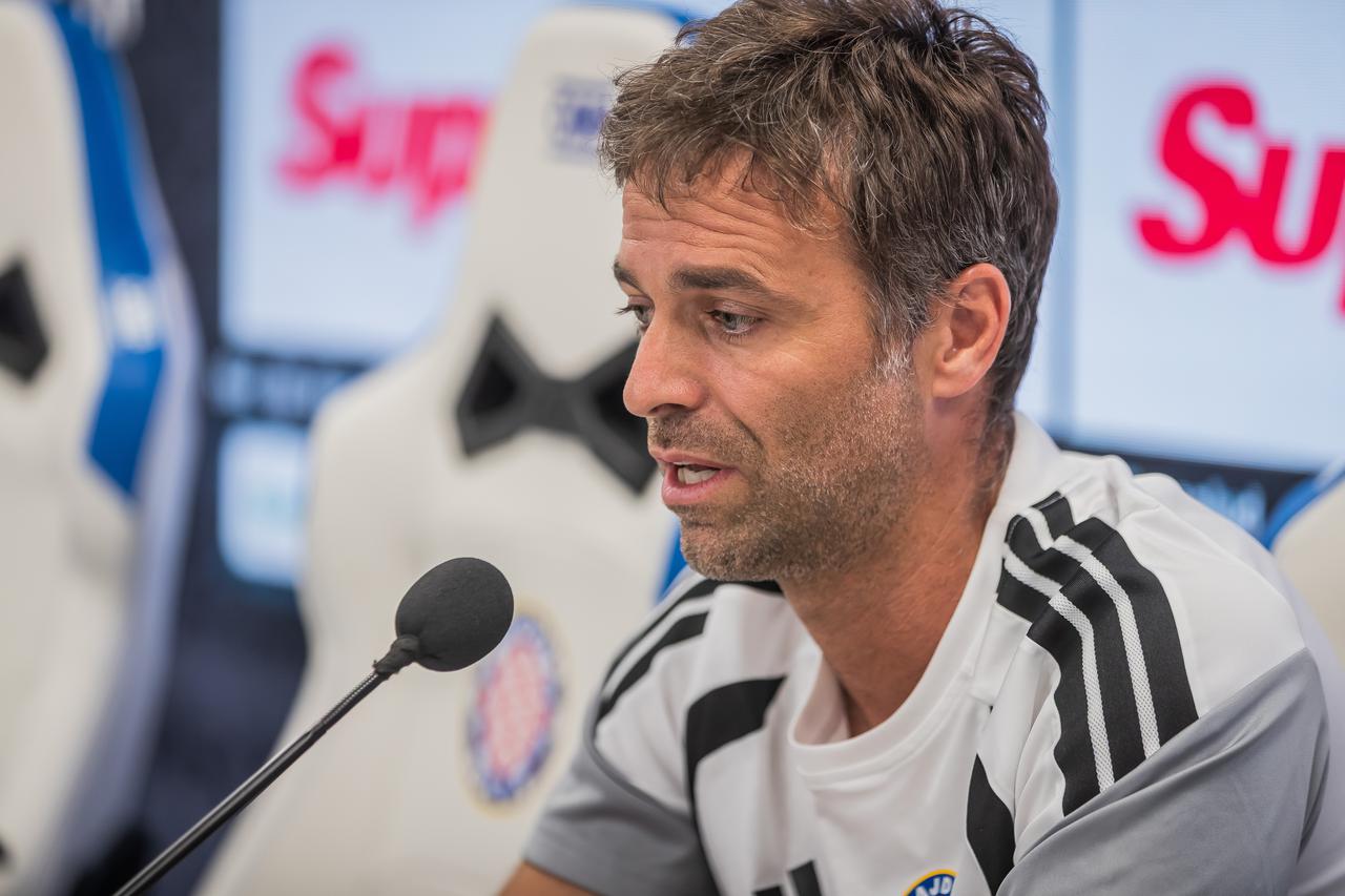 Split: Konferencija za medije HNK Hajduk uoči sutrašnje utakmice s Pafosom