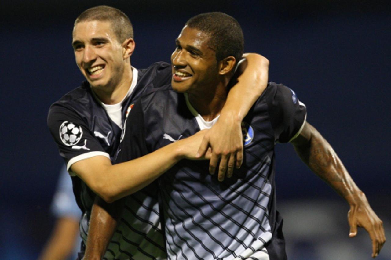 \'17.08.2011.,stadion na Maksimiru,Zagreb - Prva utakmica play-offa Lige prvaka. GNK Dinamo - FF Malmo. Sime Vrsaljko, Sammir. Photo: Slavko Midzor/PIXSELL\'