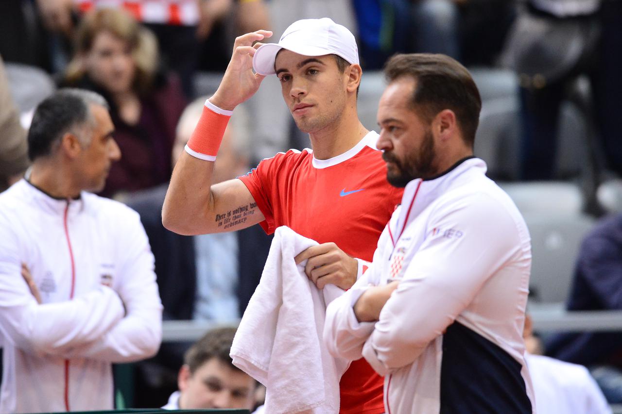 Borna Ćorić Davis kup