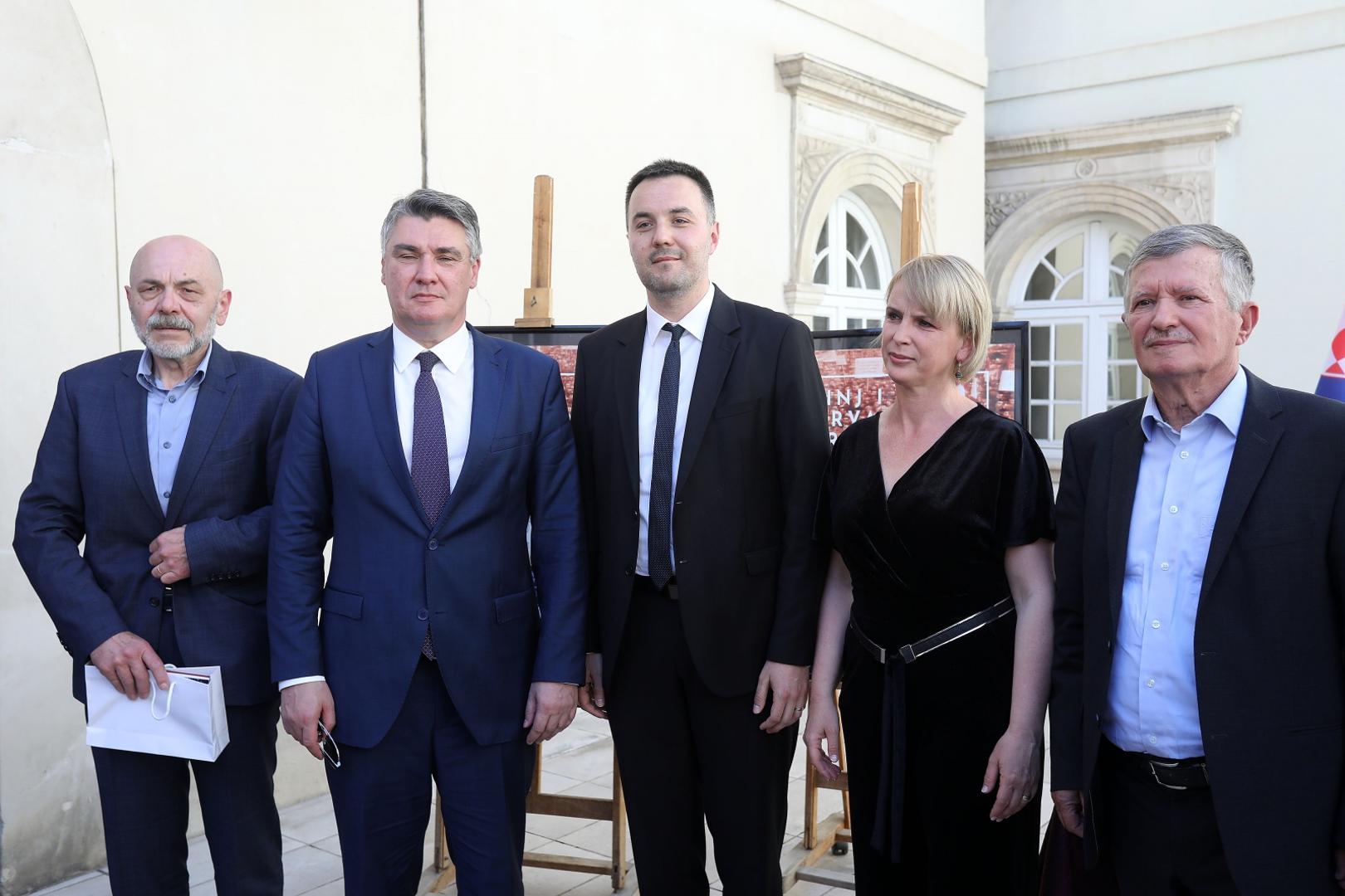 11.05.2021., Zagreb - Predsjednik Republike Zoran Milanovic sudjelovao je u Klovicevim dvorima na predstavljanju zbornika radova „Sinj i Hrvatsko proljece“ prigodom obiljezavanja 50. godina Hrvatskog proljeca.Photo: Patrik Macek/PIXSELL