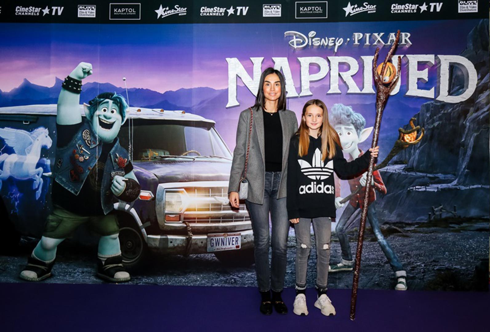 Marija Bišćan, supruga Igora Bišćana koja se rijetko pojavljuje u javnosti ovog puta na događaj je povela njihovu kćer.