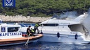 Požar na moru kod Hvara: S brodice spašena obitelj s dvoje djece