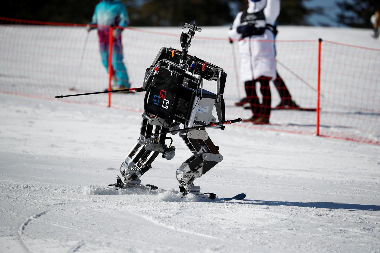 roboti skijaju