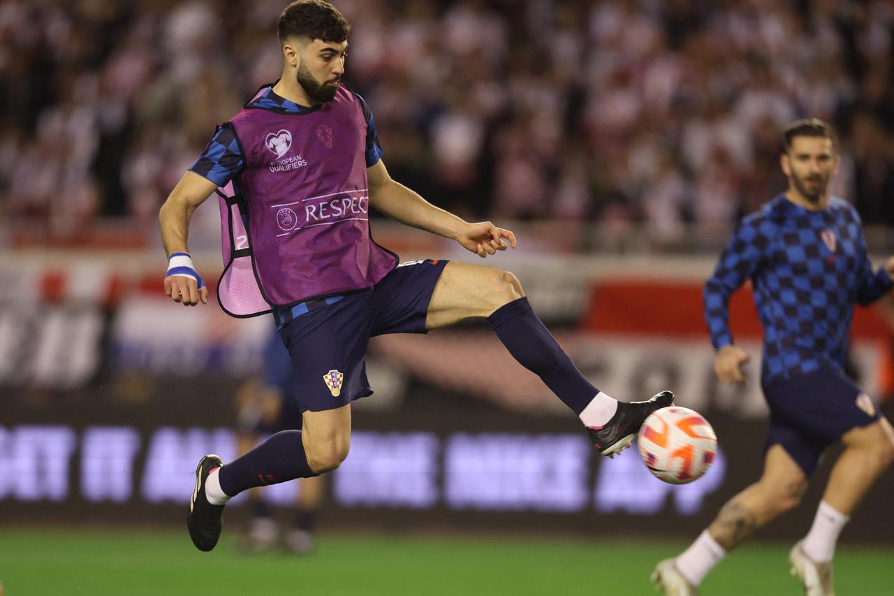 UEFA Euro 2024 Qualifier - Group D - Croatia v Wales