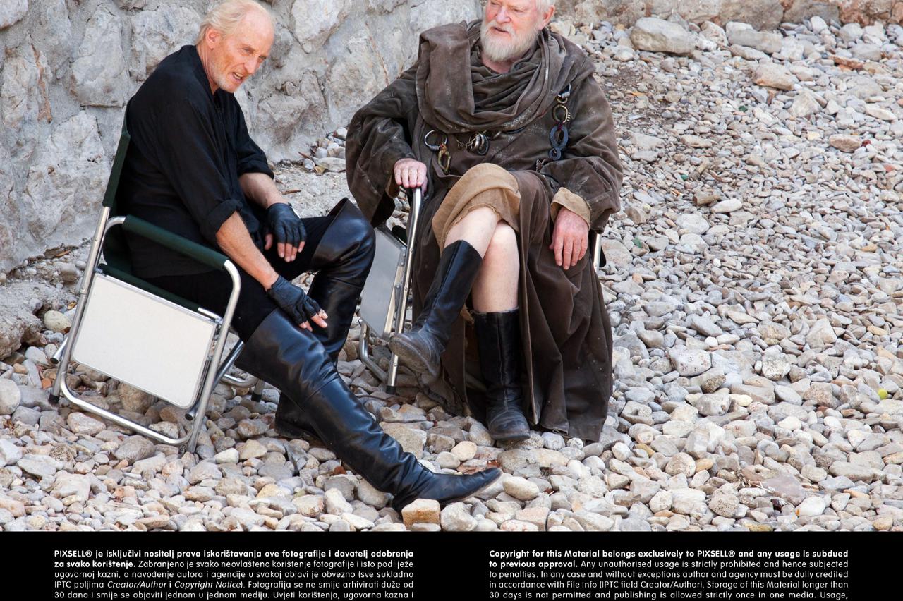 Sa snimanja "Igre prijestolja"