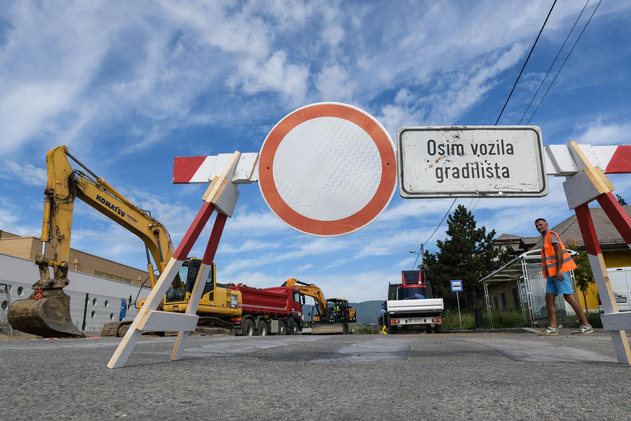 Zagreb: Dio Miroševečke ceste zatvoren zbog izgradnje kanala odvodnje