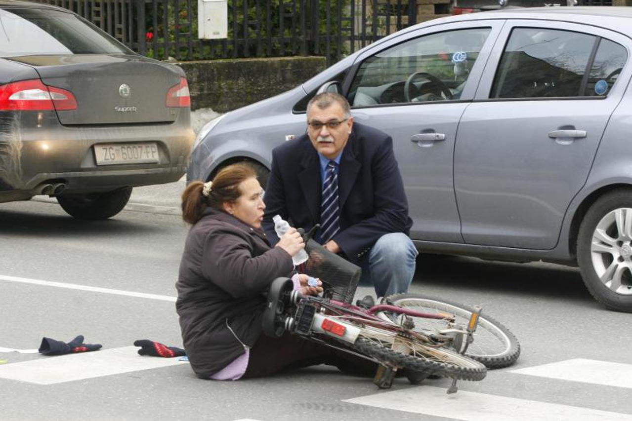biciklist nesreća