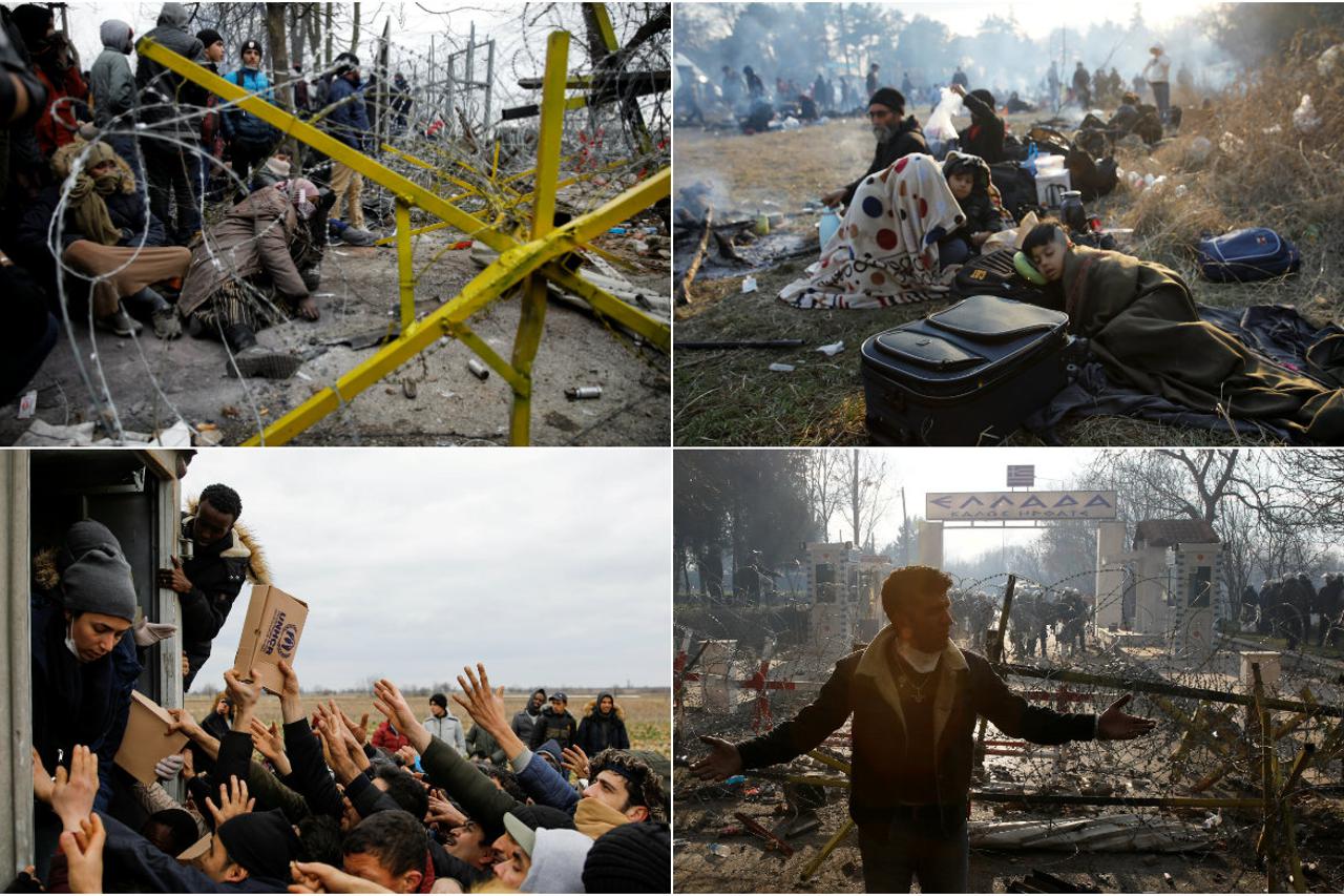 Izbjeglice na turskoj-grčkoj granici