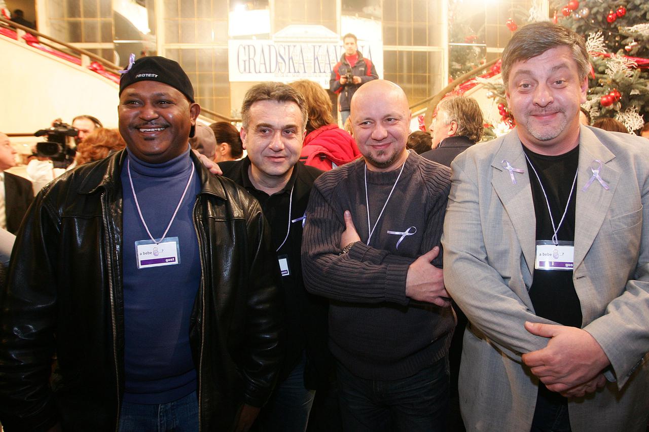 ARHIVA - Humanitarnoj akciji 'A bebe?' priključile se brojne osobe iz javnog života