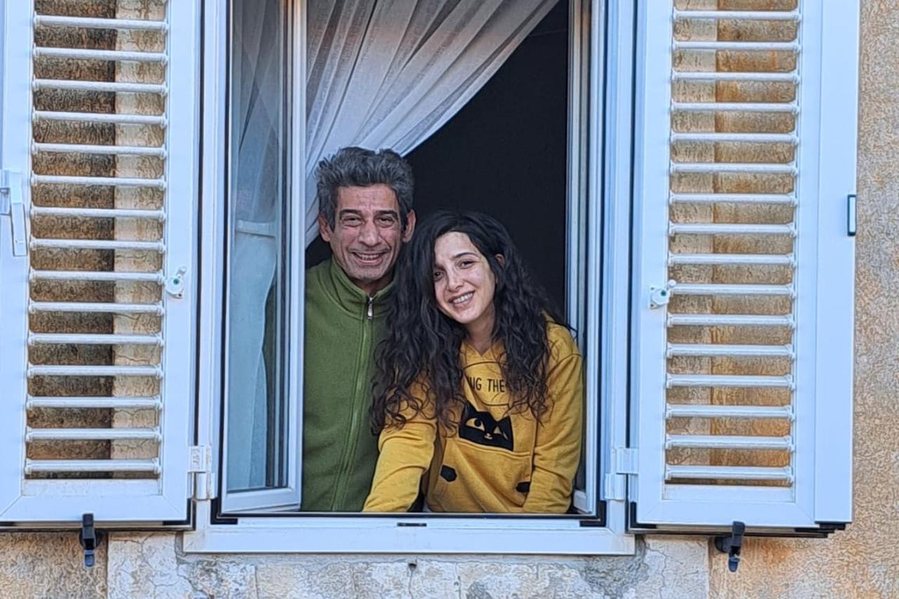 Umjetnici Mehrdad Khameneh i Shirin Mirzanejad