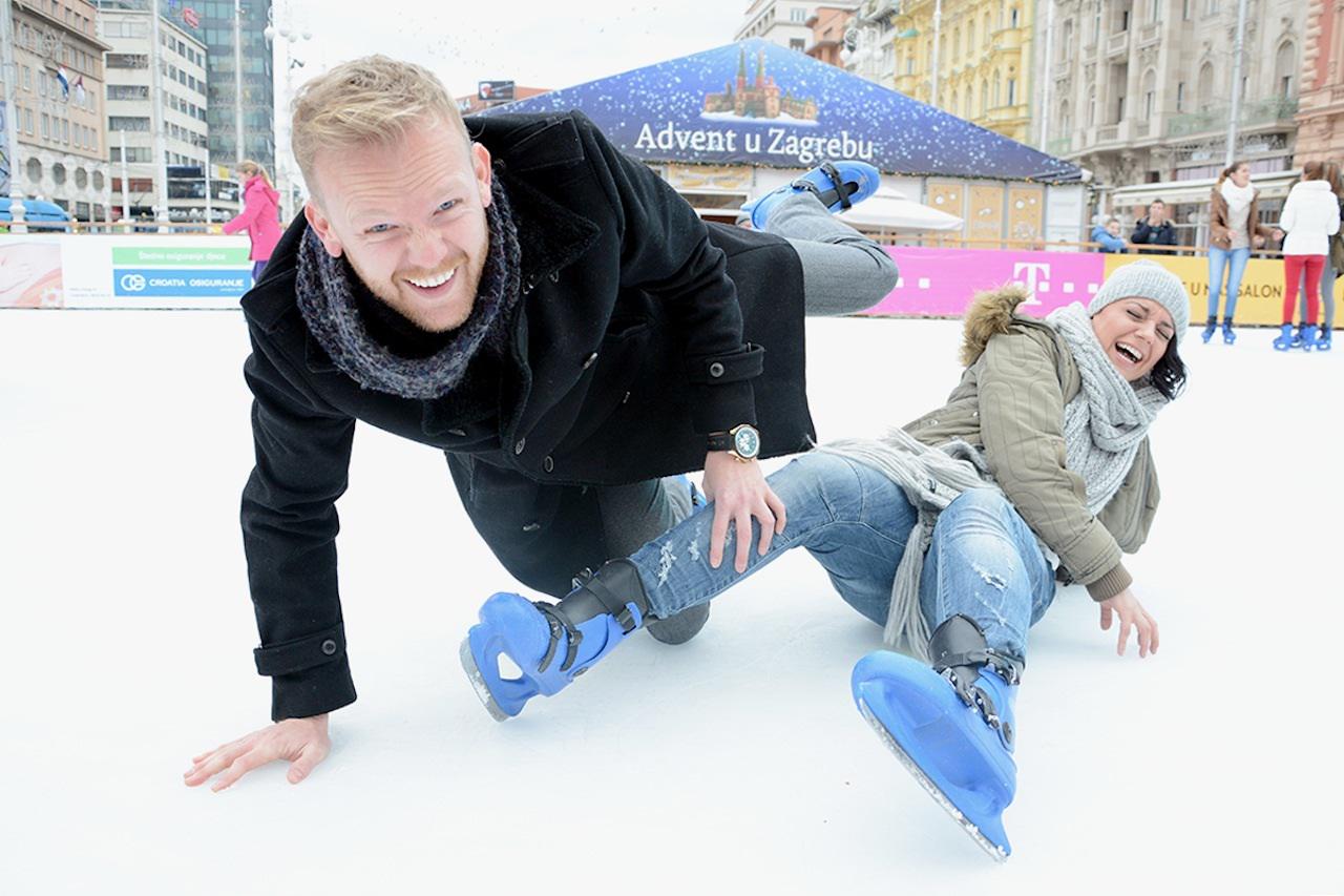 Zvijezde Antene Zagreb na ledu