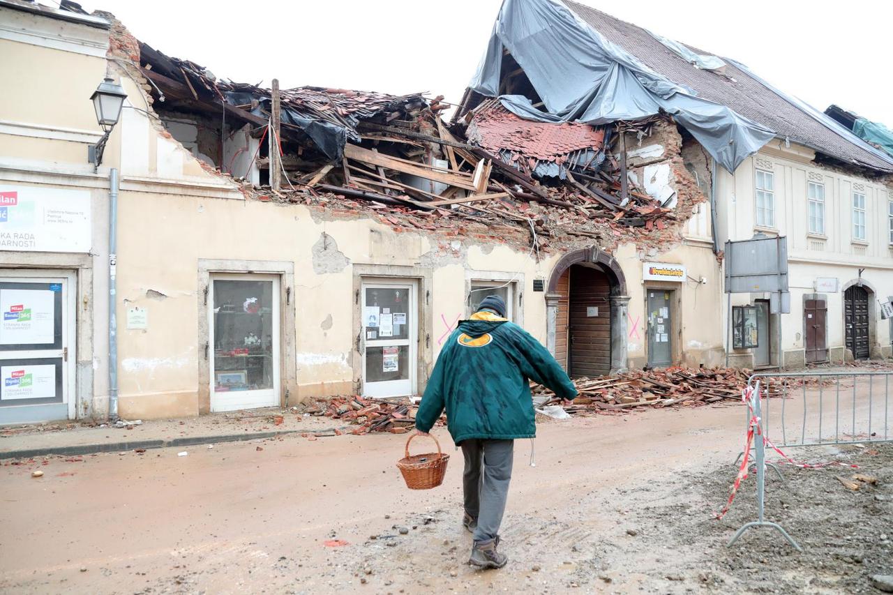 Petrinja: Atmosfera u gradu za vrijeme sanacije od potresa