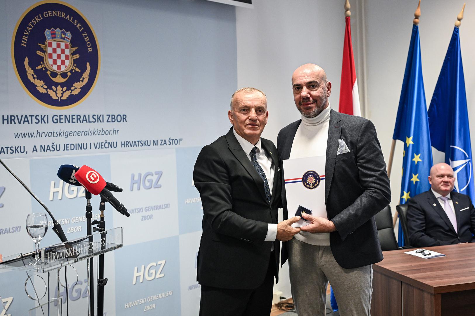 07.11.2024., Zagreb - Svecanost obiljezavanja 7. studenoga - Dana Hrvatskog generalskog zbora. Ivica Tucak Photo: Josip Regovic/PIXSELL