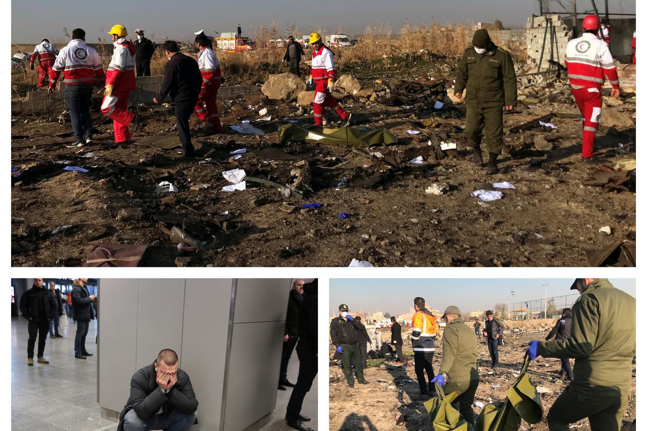 Pad zrakoplova u Iranu