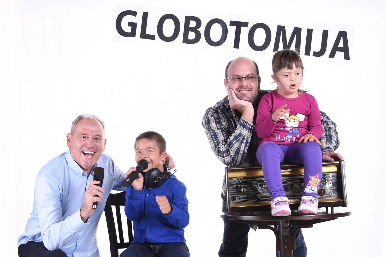 04.10.2016., Sveti Martin na Muri - Snimanje humanitarnog kalendara Velike i male zvijezde 2017. za pomoc djeci s Downovim sindromom. Mirko Fodor i Andro Tomovic. Photo: Vjeran Zganec Rogulja/PIXSELL