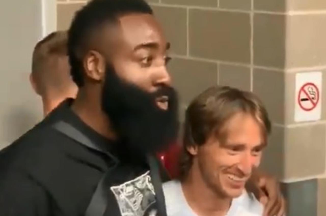 James Harden i Luka Modrić