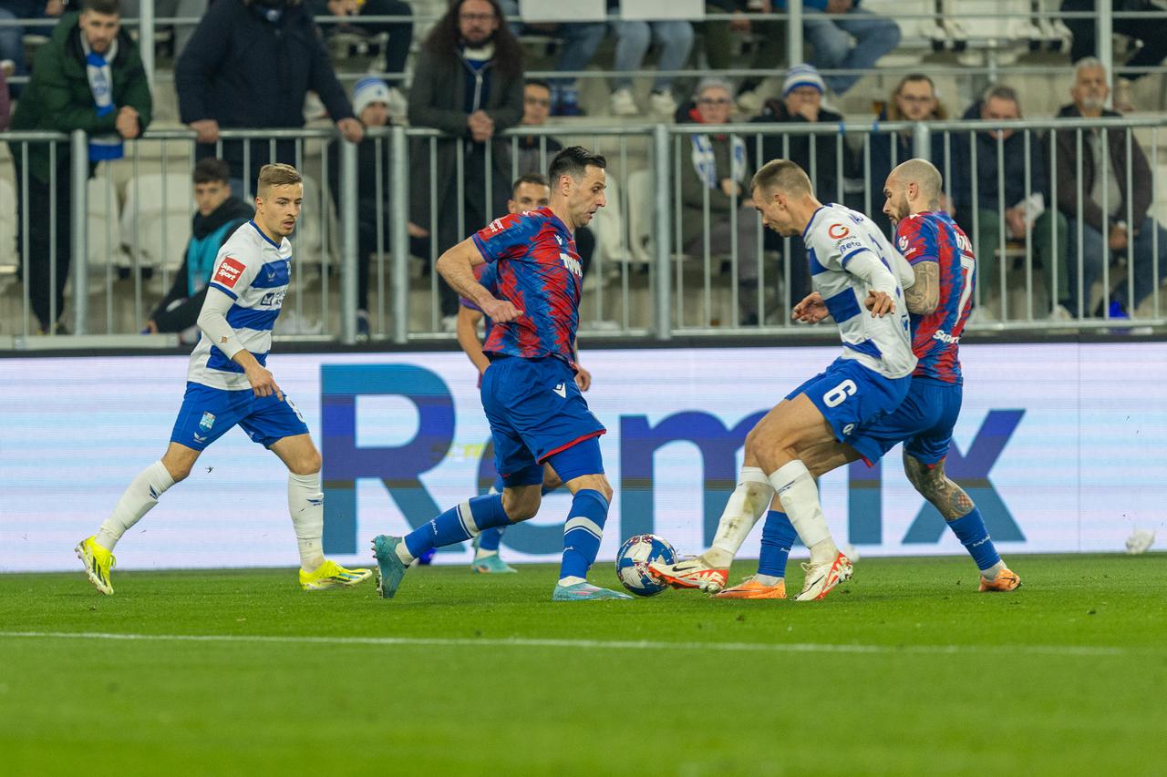 Osijek: U derbiju 21. kola SuperSport HNL-a Osijek i Hajduk odigrali 1:1