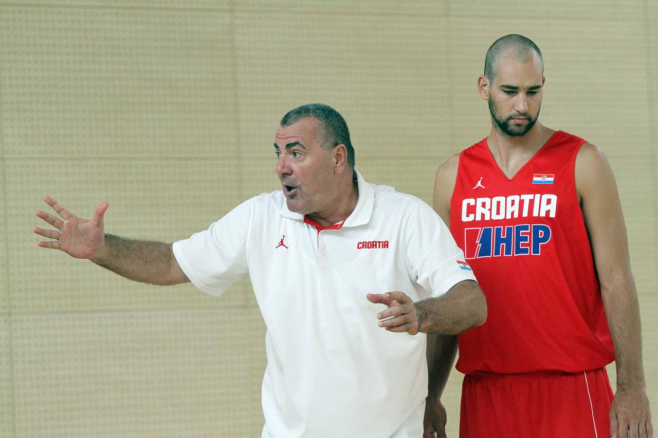 30.07.2014., Toplice Sveti Martin, Sveti Martin na Muri - Trening hrvatske kosarkaske reprezentacije. Izbornik Jasmin Repesa. Photo: Vjeran Zganec Rogulja/PIXSELL