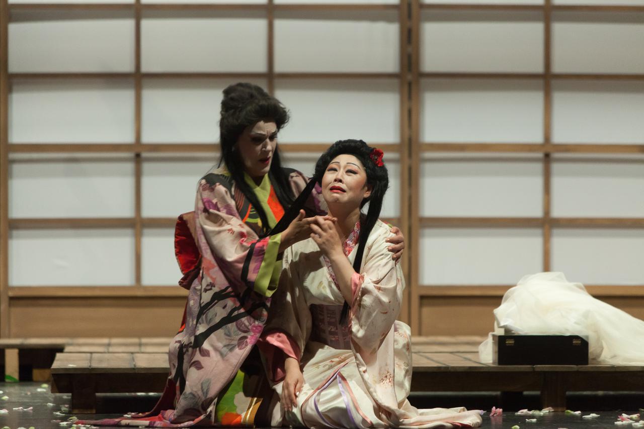 Split 23/03/15-Opera Madame Butterfly  na sceni HNK Split.   Split 23/03/15-Opera Madame Butterfly  na sceni HNK Split.