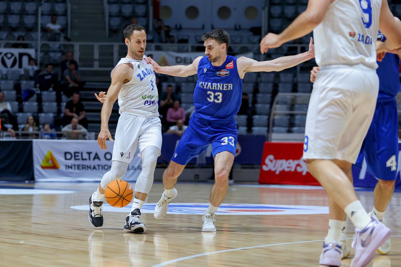 Zadar: Zadar i Kvarner odigrali prvu utakmicu četvrtfinala Playoffa SuperSport Premijer lige