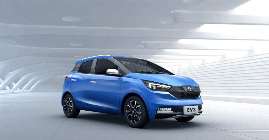 JMEV EV3 prvi je u svijetu električni automobil kojeg pokreću natrij-ionske baterije tvrtke Farasis Energy