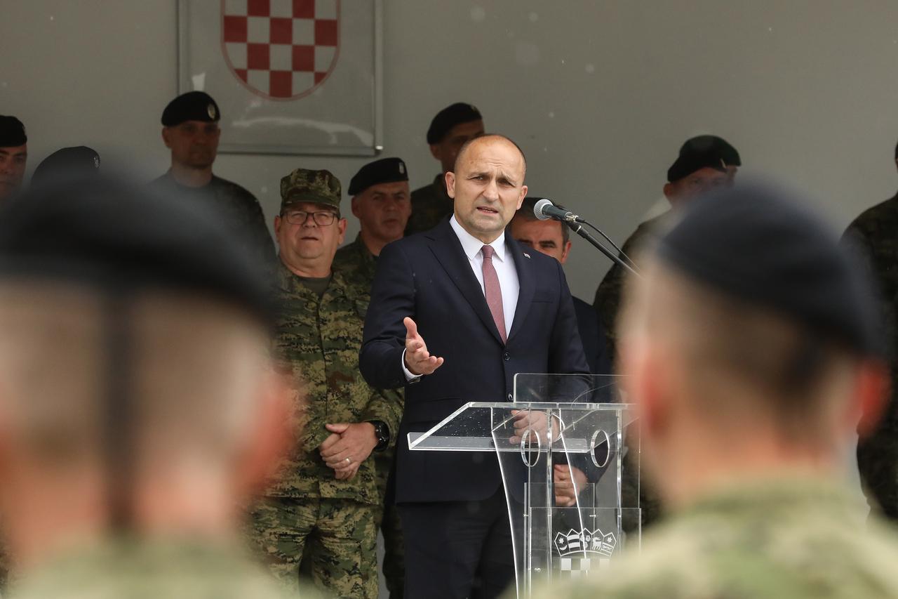 Zagreb: Svečani ispraćaj 41. hrvatskog kontingenta u operaciju potpore miru KFOR na Kosovo