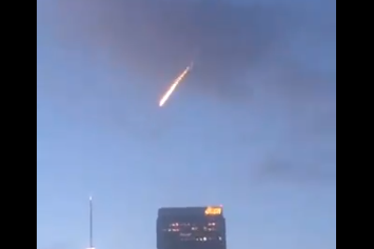 Ljudski meteor iznad LA-a