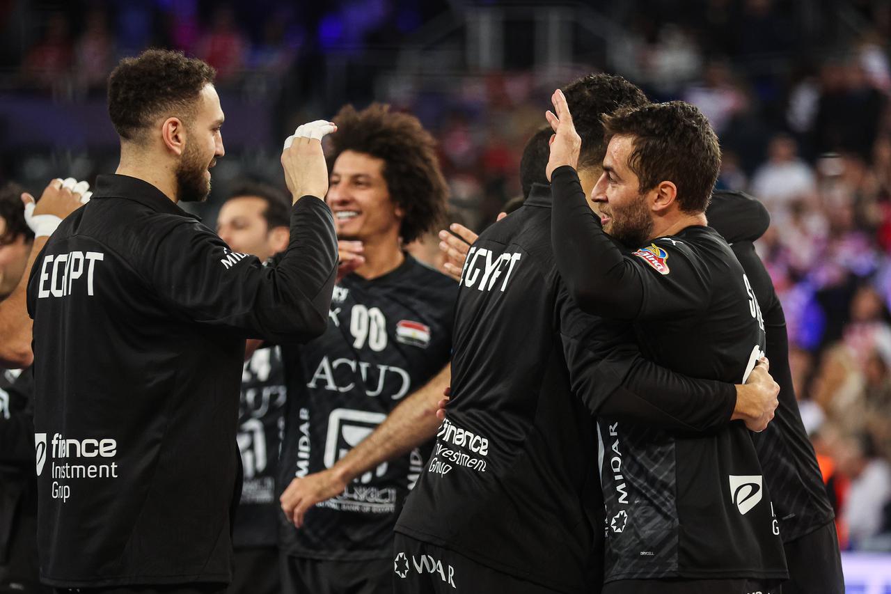 Zagreb: IHF Svjetsko rukometno prvenstvo 2025., Egipat - Hrvatska