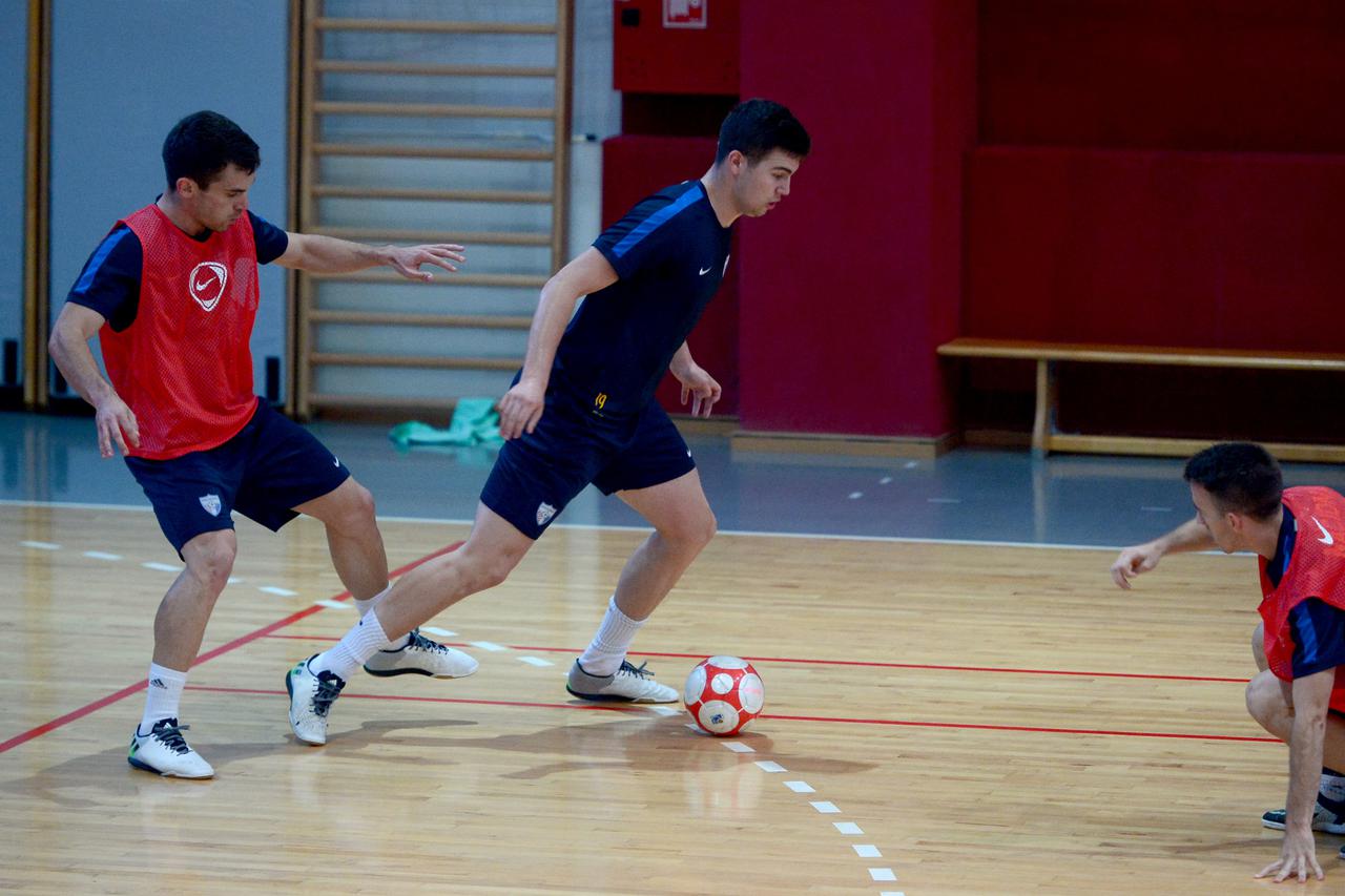 03.10.2016., Zagreb -  Trening futsal kluba Nacional u sportskom centru Lucko. Photo: Marko Prpic/PIXSELL