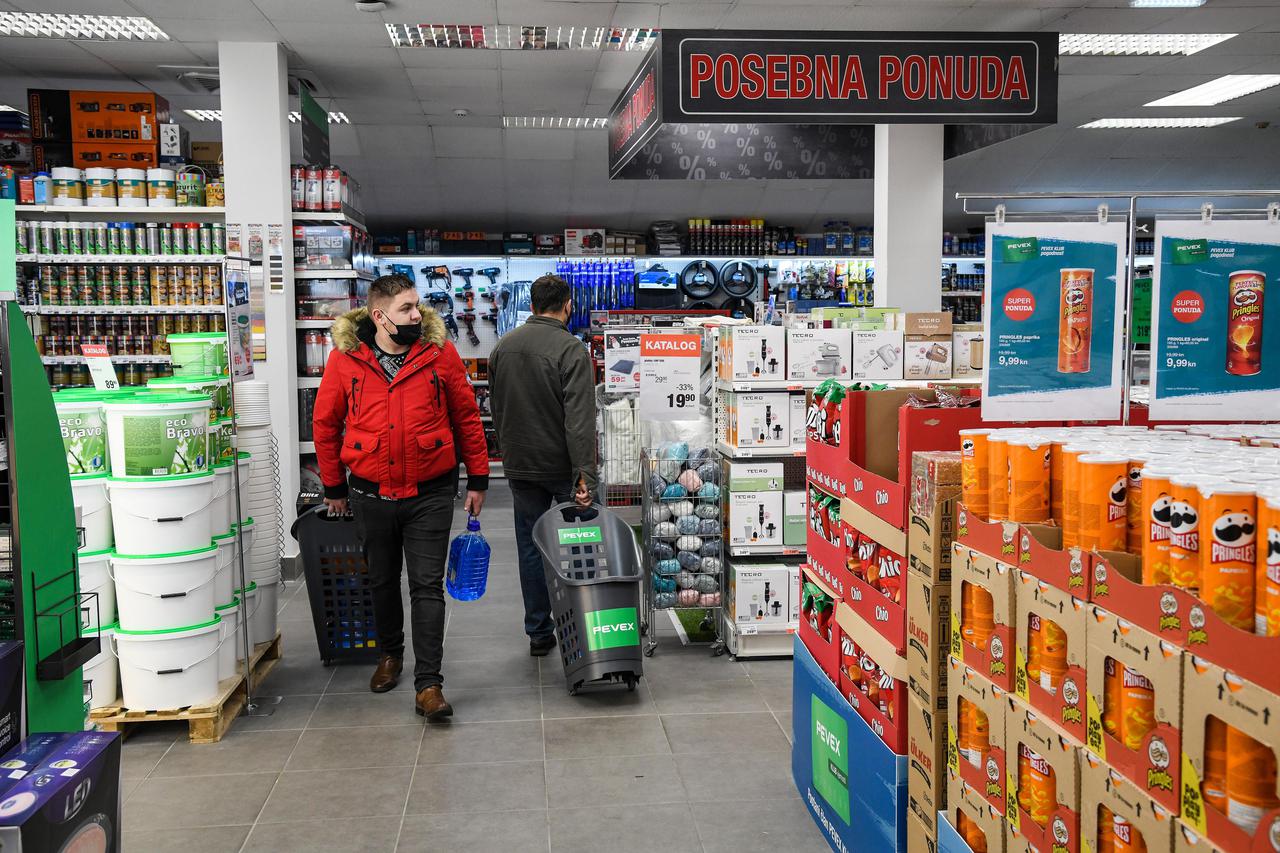 Novootvorena Pevex trgovina u Križevcima