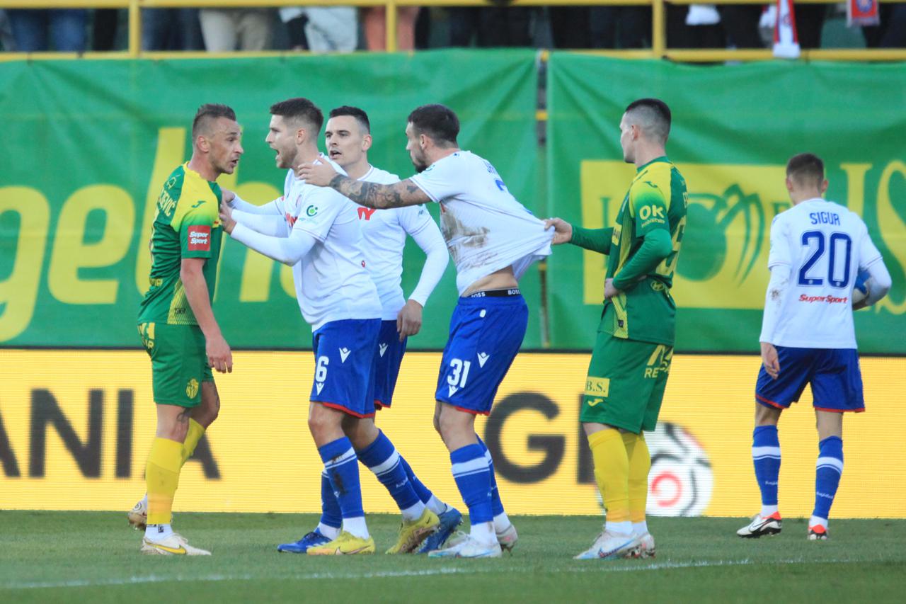 Pula: Susret 16. kola HNL-a Istra 1961 - Hajduk