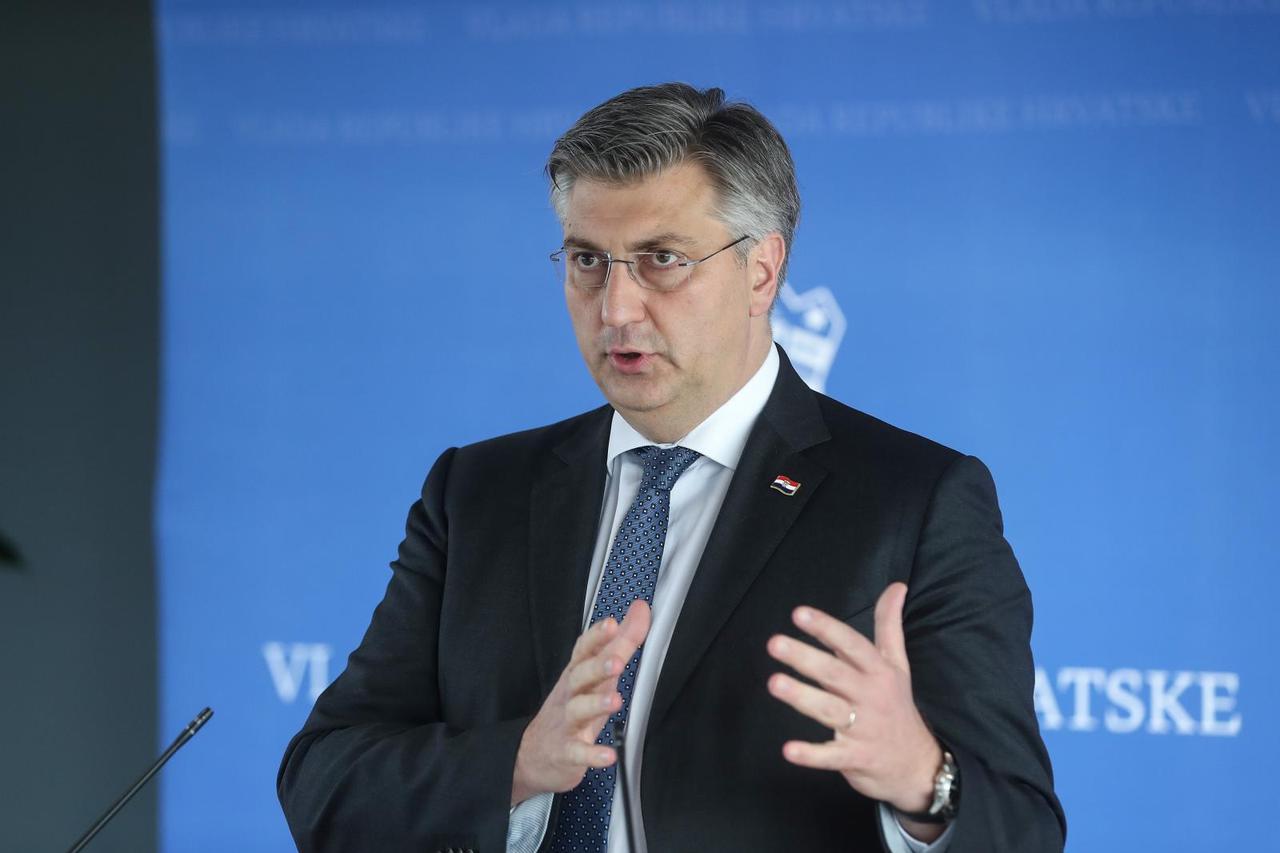 Zagreb: Andrej Plenković dao izjavu nakon sjednice Užeg kabinata Vlade