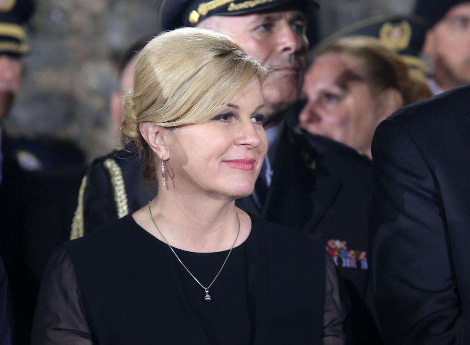 Predsjednica Kolinda Grabar Kitarović u Kninu