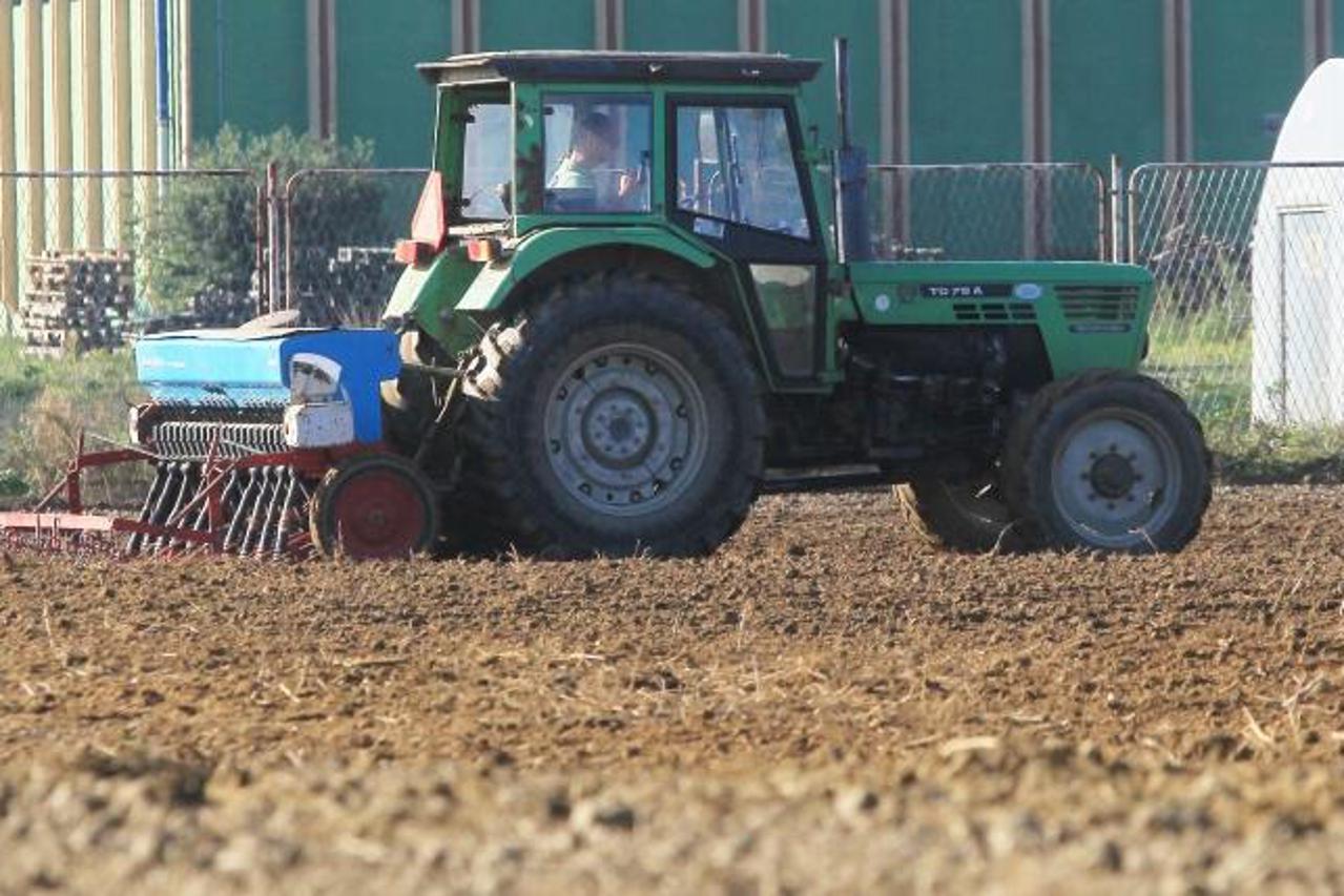 '05.10.2012., Koprivnica - Oranje i sjetva, ilustracije. Photo: Marijan Susenj/Pixsell'