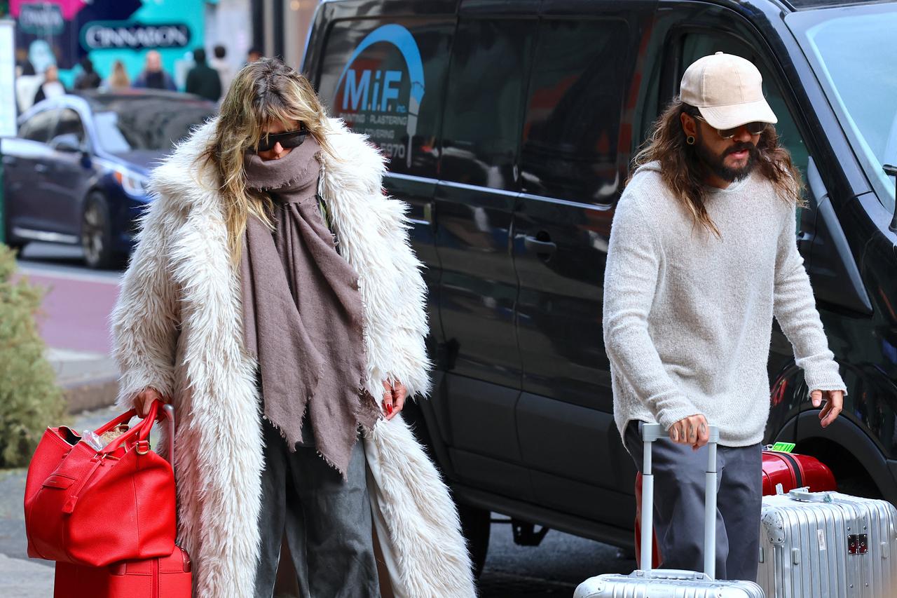 Heidi Klum and Tom Kaulitz out in New York