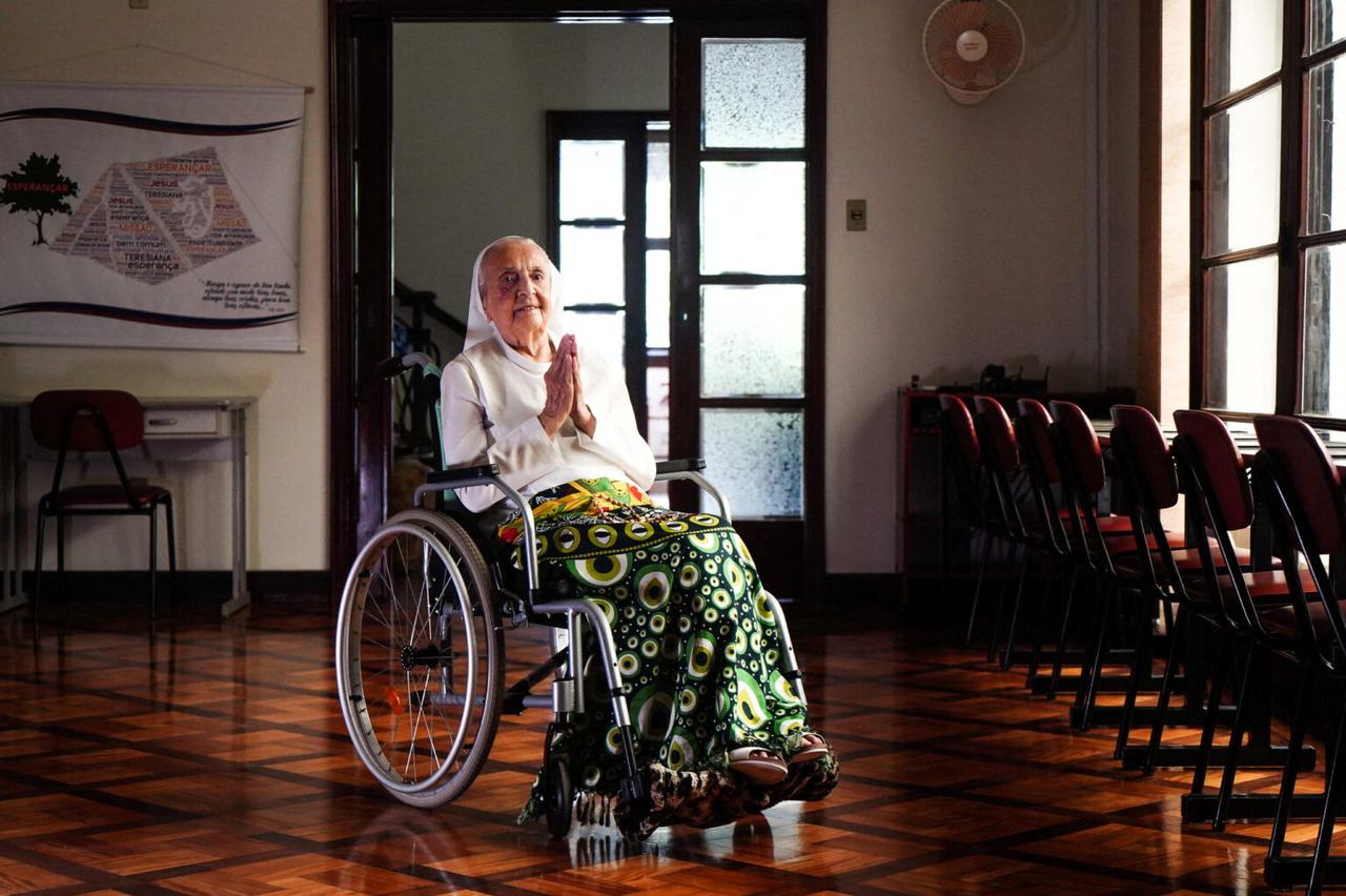 Brazilian nun, 116, clinches title as world's oldest woman