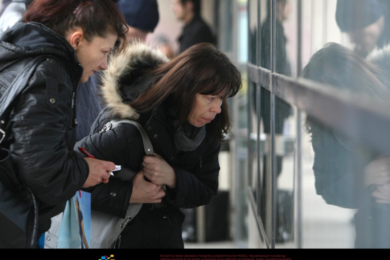 '16.02.2011., Zagreb - U Hrvatskoj je broj nezaposlenih presao 330 000.  Photo: Petar Glebov/PIXSELL'