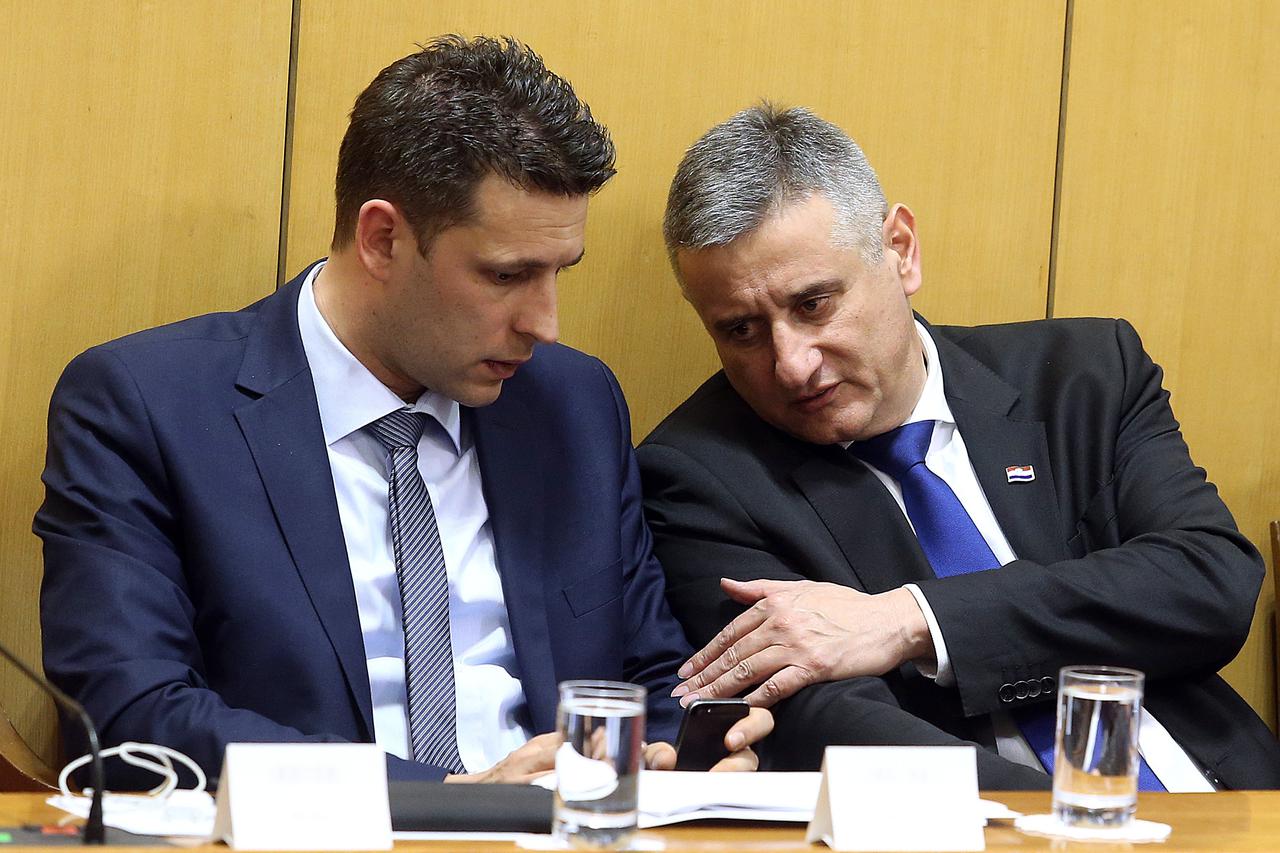 Božo Petrov i Tomislav Karamarko