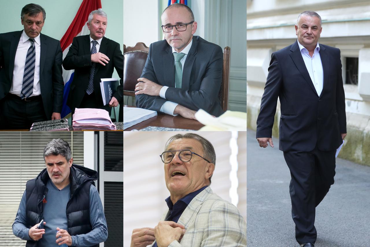 Ante Kvesić, Zvonko Vekić, Darko Krušlin, Drago Tadić i braća Mamić