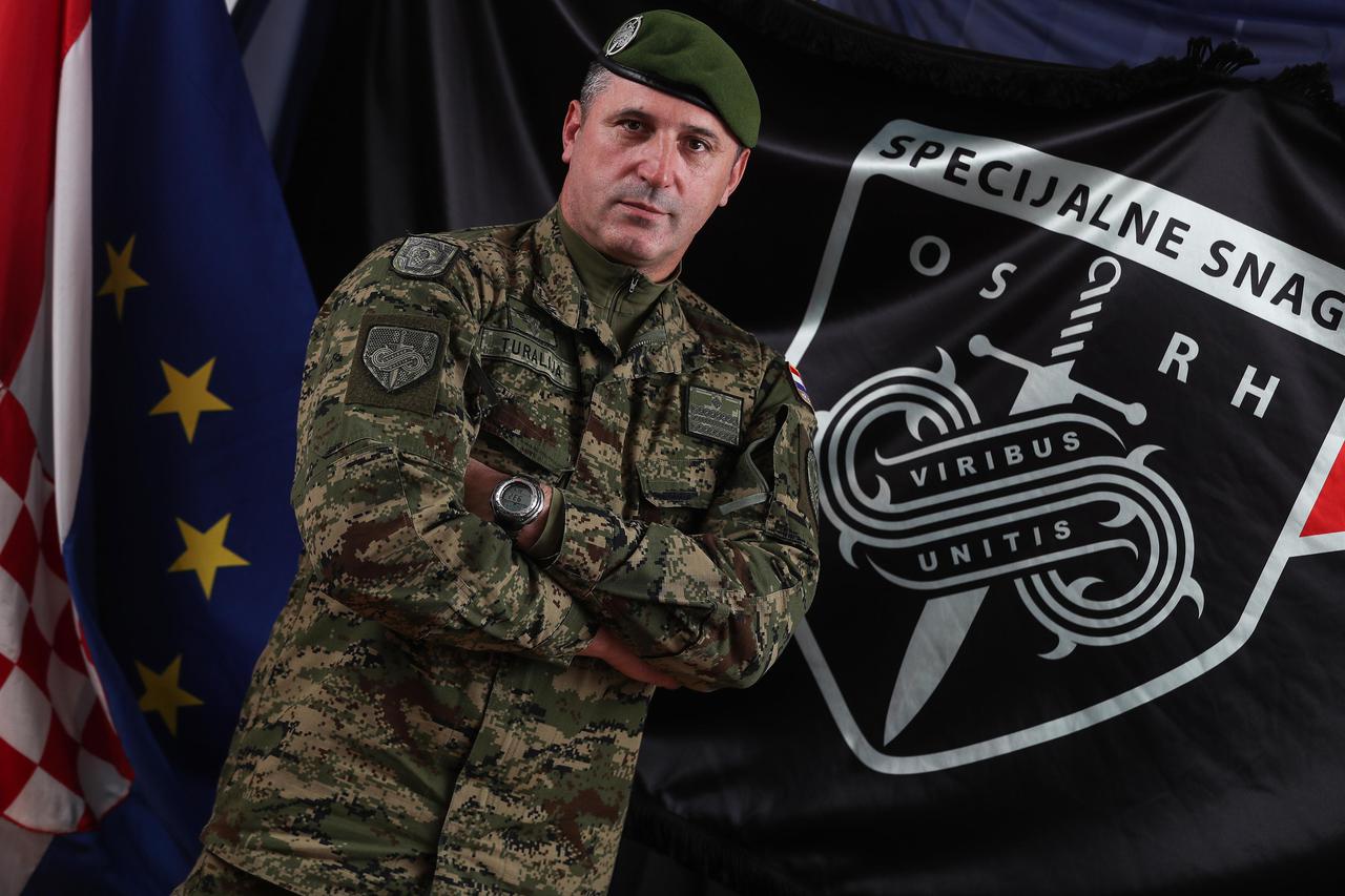 Delnice: Zapovjednik ZSS-a brigadni general Perica Turalija