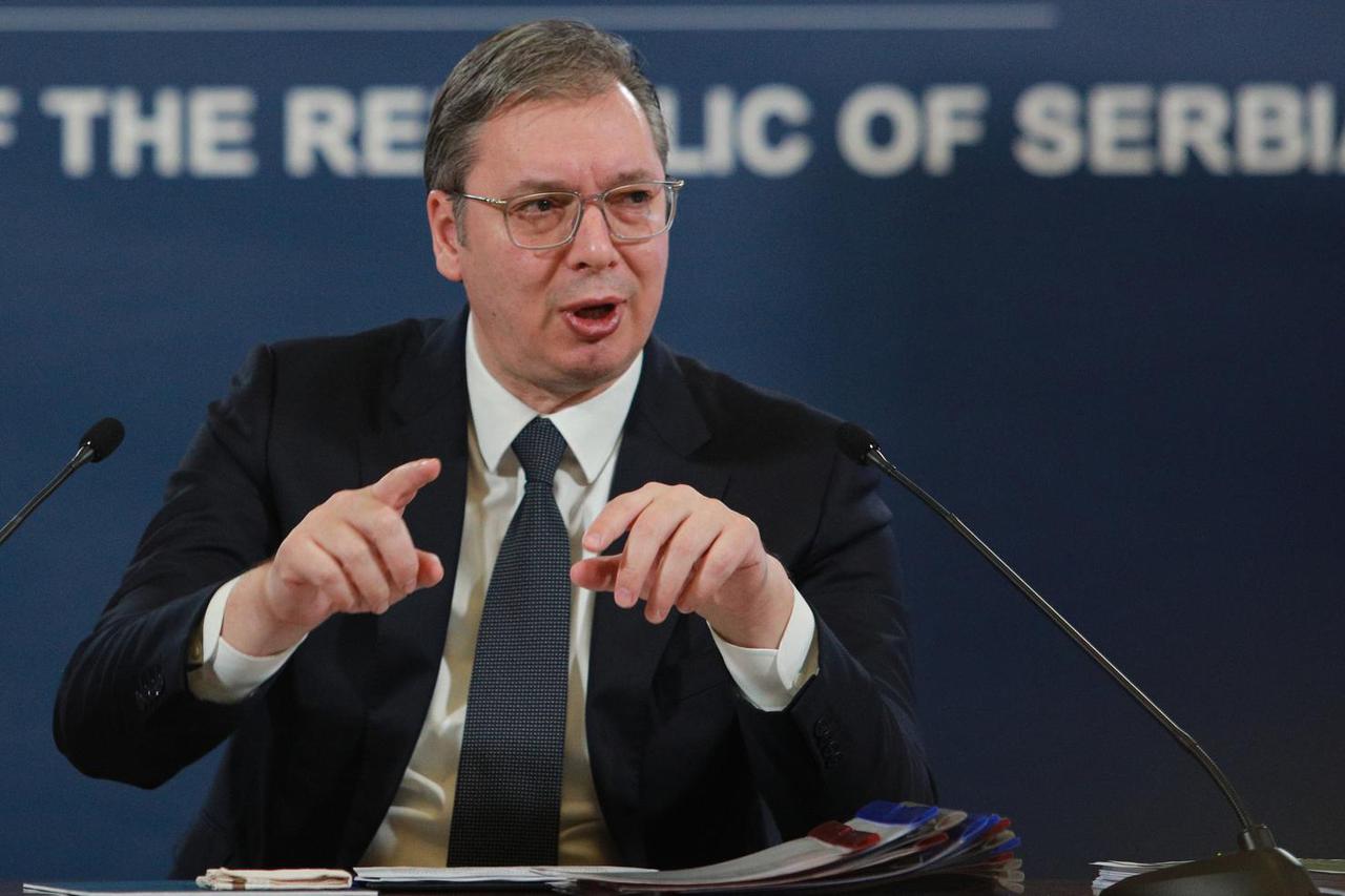 Beograd: Predsjednik Vučić obratio se javnosti o pitanju Kosova