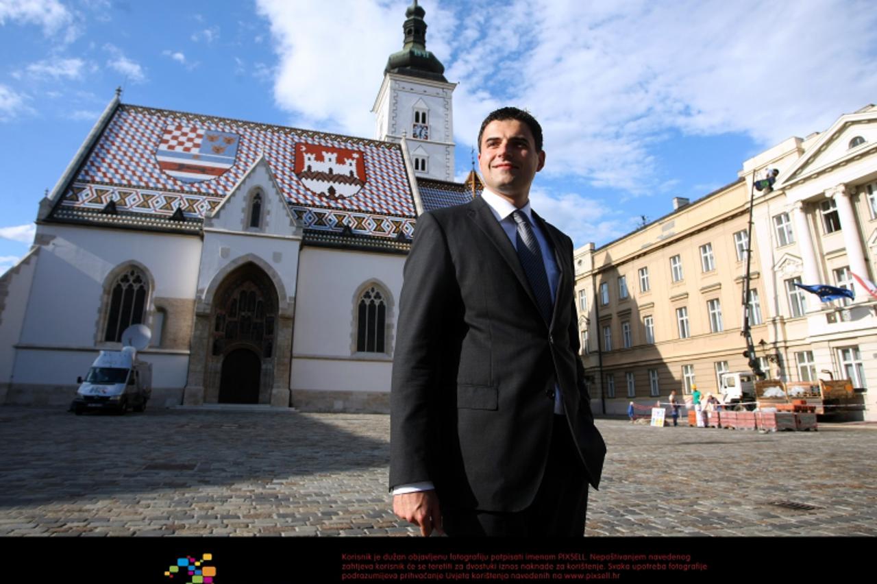 '15.07.2012., Zagreb -  Davor Bernardic, predsjednik Gradske skupstine Grada Zagreba.  Photo: Petar Glebov/PIXSELL'