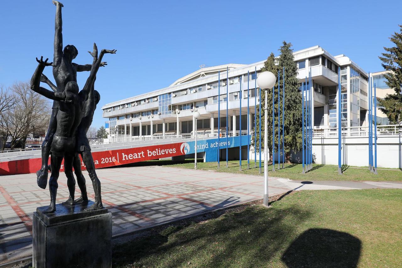Zagreb: Dom sportova na Trgu Krešimira Ćosića