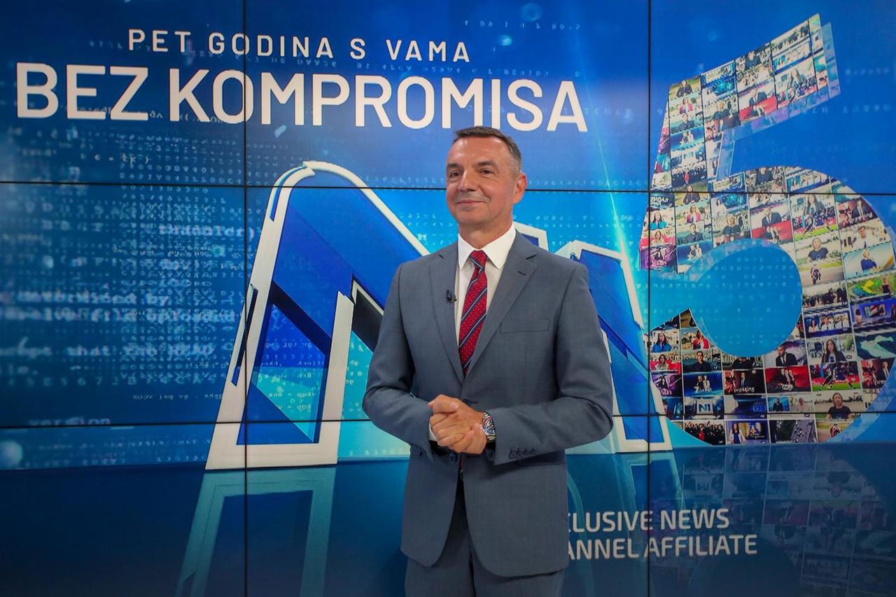 Zagreb: Proslava 5. rođendana N1 televizije