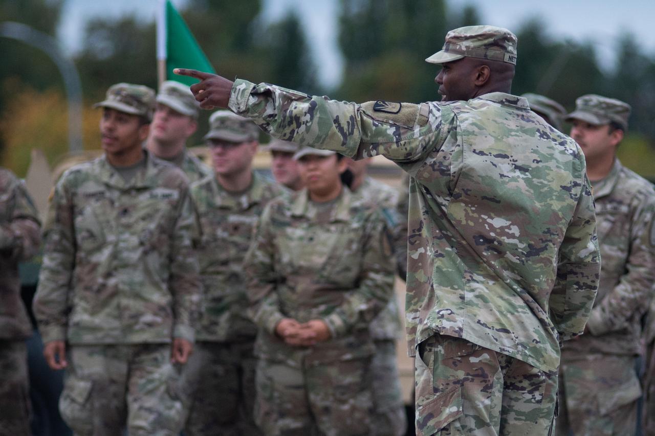 US military convoys on their way to Poland