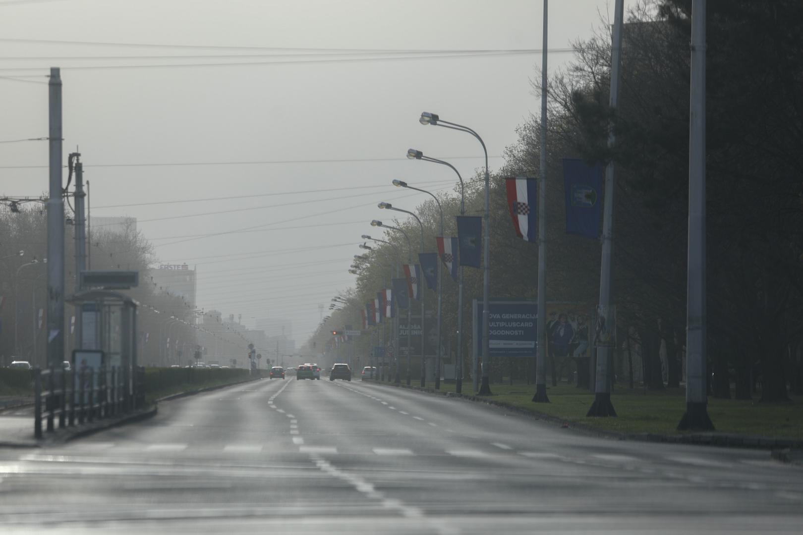 27.03.2020., Zagreb - Zagadjenje zraka u gradu Zagrebu.
Photo: Borna Filic/PIXSELL
